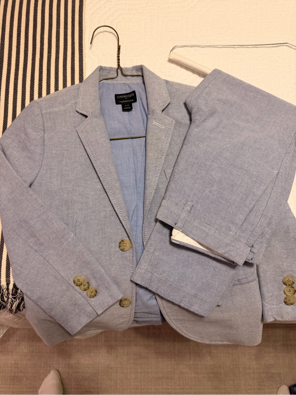 Crewcuts Light Blue Boys' Blazer and Pants Set